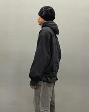 Load image into Gallery viewer, BLR Snowflakes Logo Angora Beanie Black
