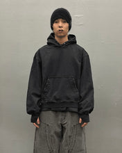 Load image into Gallery viewer, BLR Snowflakes Logo Angora Beanie Black
