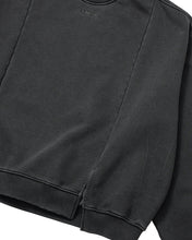 Load image into Gallery viewer, AJOBYAJO Twofold Wide Washed Sweatshirt Charcoal
