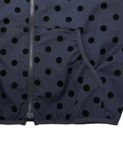 将图片加载到图库查看器，PLASMA SPHERE Spoon Dot Windbreaker Navy
