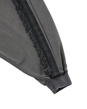 Load image into Gallery viewer, AJOBYAJO Lace Trimming Raglan Track Jacket Charcoal
