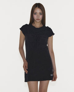 PLASMA SPHERE Barbie Dress Black