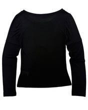 Load image into Gallery viewer, PLASMA SPHERE Saint Layered Top Black
