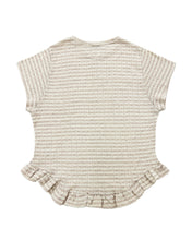 Load image into Gallery viewer, PLASMA SPHERE Yodle Gothic Frill T-shirt Beige

