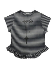 Load image into Gallery viewer, PLASMA SPHERE Yodle Gothic Frill T-shirt Dark Grey
