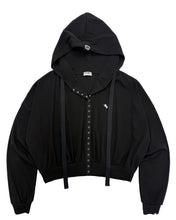 将图片加载到图库查看器，PLASMA SPHERE Snap Star Button Cardigan
