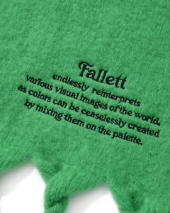 Fallett Story Logo Long Muffler Green