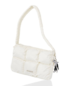 Fallett Nero Badge Padded Bag Ivory