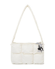 Load image into Gallery viewer, Fallett Nero Badge Padded Bag Ivory
