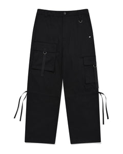 Fallett Flap Pocket Cargo Pants Black