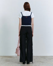 Load image into Gallery viewer, Fallett Parachute Cargo Banding Pants Black
