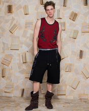 将图片加载到图库查看器，UNALLOYED Gemstone Sweat Shorts Black
