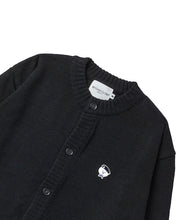 Load image into Gallery viewer, ILP Signature Wappen Round Cardigan Black
