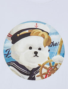 ILP Marine Dog T-Shirt White