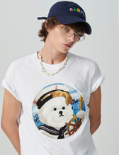 Load image into Gallery viewer, ILP Marine Dog T-Shirt White
