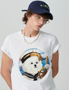 ILP Marine Dog T-Shirt White