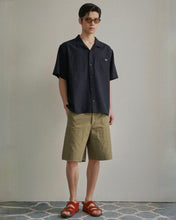 Load image into Gallery viewer, N. Archive Herringbone Carpenter Shorts Khaki
