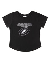 Load image into Gallery viewer, PLASMA SPHERE Universe Scarf Tee Black
