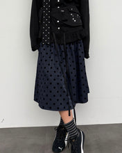 Load image into Gallery viewer, PLASMA SPHERE Ball Skirt Navy
