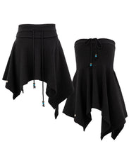 Load image into Gallery viewer, PLASMA SPHERE 2Way Tube Top Skirt Black
