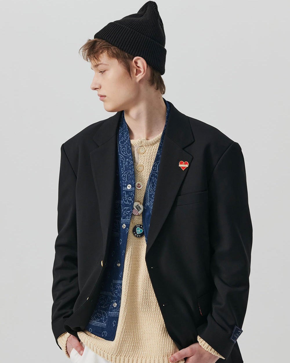 Nomantic Hidden Lining HQ Blazer Black