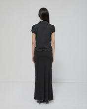 Load image into Gallery viewer, FLARE UP Cloud Puff Blouse Black
