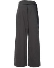 Load image into Gallery viewer, FLARE UP Layered Wrap Trousers Charcoal

