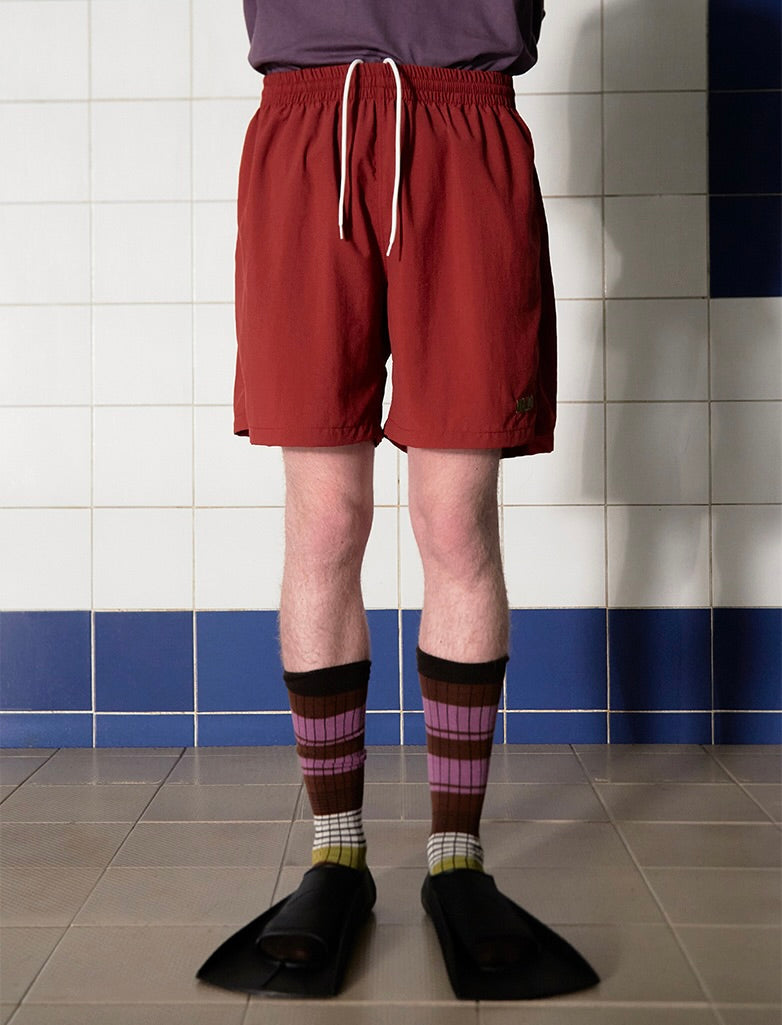 UNALLOYED Logo Nylon Short Brick