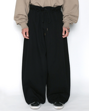 Load image into Gallery viewer, AJOBYAJO Oversized Cotton Nylon Pants Black
