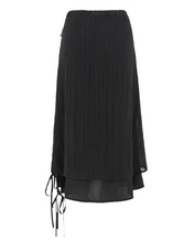 Load image into Gallery viewer, PLASMA SPHERE Shine Double Skirt Black
