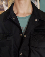 将图片加载到图库查看器，UNALLOYED Pocket Argyle Short Jacket Black
