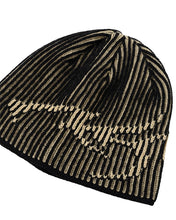 Load image into Gallery viewer, AJOBYAJO Tribal AJO Two Tone Beanie Beige
