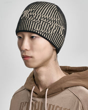 Load image into Gallery viewer, AJOBYAJO Tribal AJO Two Tone Beanie Beige

