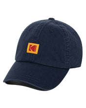 将图片加载到图库查看器，Kodak Relax Fit Square Logo Ball Cap Navy
