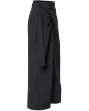 将图片加载到图库查看器，FLARE UP Layered Wrap Trousers Black
