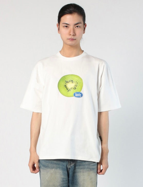 Tee Library Kiwi T-shirt White