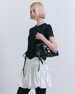 Fallett Glossy Mini Duffel Bag Black