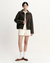 Load image into Gallery viewer, Fallett Vintage Washing Leather Jacket Brown
