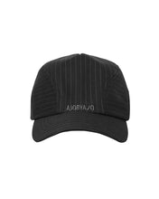 Load image into Gallery viewer, AJOBYAJO Striped Wool Blend Cap Black
