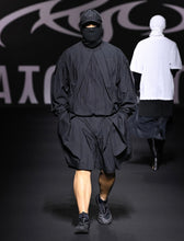 Load image into Gallery viewer, AJOBYAJO Tulip Nylon Top Black
