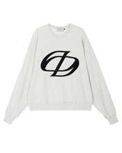 Load image into Gallery viewer, DWS Logo Patchwork Sweatshirt Ivory
