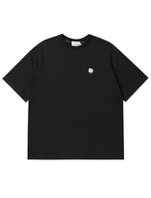 Load image into Gallery viewer, ILP Bonjour Dog Wappen T-Shirt Black
