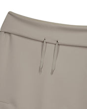 Load image into Gallery viewer, OJOS Asymmetric Mermaid Jersey Skirt Beige

