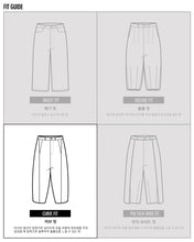 Load image into Gallery viewer, AJOBYAJO Dual Fabric Hybrid Pants Charcoal

