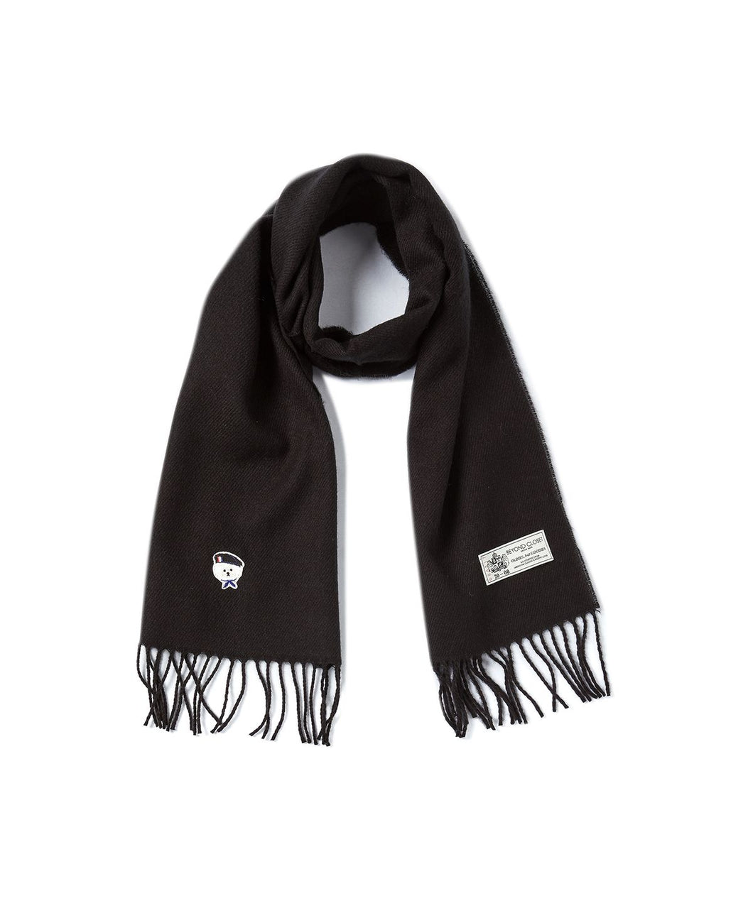ILP New Parisien Dog Wappen Basic Muffler Black
