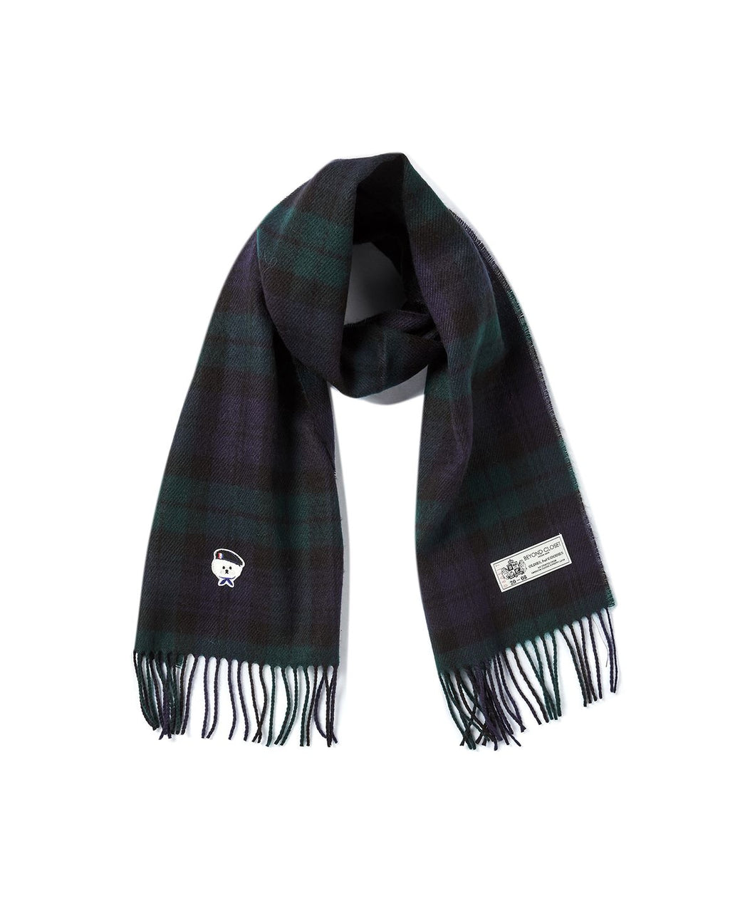 ILP New Parisien Dog Wappen Basic Muffler Green