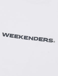 WKNDRS B-Logo T-Shirt White