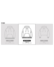 Load image into Gallery viewer, AJOBYAJO Curve Pocket Washed Hoodie Charcoal
