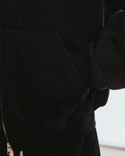 Load image into Gallery viewer, Adlielos Born To Burn Cover Zip-Up Hoodie Black
