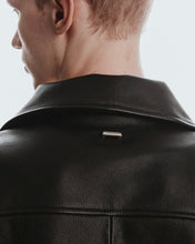 将图片加载到图库查看器，Adlielos Helios Cowhide Rider Jacket Black
